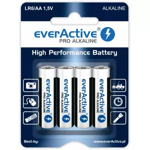 everActive single-use alkaline battery AA 1.5 V LR64BLPA pack of 4
