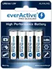 everActive AA 1,5 V LR64BLPA alkaliskās, 4 gab. Photo 2
