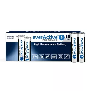 Single-use alkaline battery everActive LR0310PAK AAA 1.5V 1250mAh pack of 10