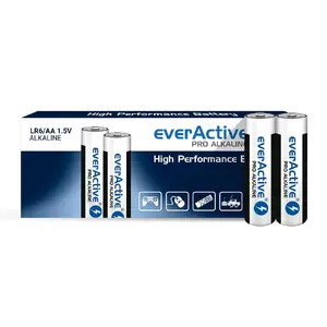 Single-use AA alkaline batteries everActive LR610PAKPA, 1.5 V, 3000 mAh, pack of 10