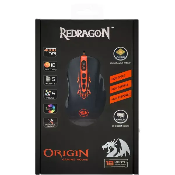 Игровая мышь REDRAGON Origin M903 Photo 5