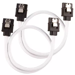 Corsair CC-8900249 SATA cable 0.3 m Black, White