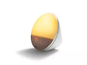 Philips SmartSleep HF3531/01 Wake-up light sunrise alarm clock with LED bulb technology 300 lx light intensity and 7 alarm sounds