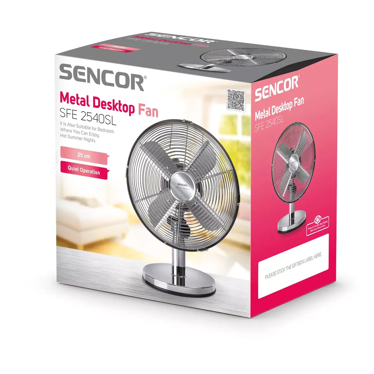 Настольный вентилятор SENCOR SFE 2540SL Photo 9