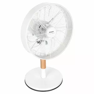 Galda ventilators SENCOR SFE 3080WH — kompakts elektriskais, balts