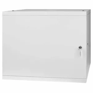 Шкаф стойка Stalflex 19" RC19-9U-450MG 9U, глубина 450 мм, металлическая дверь, серый