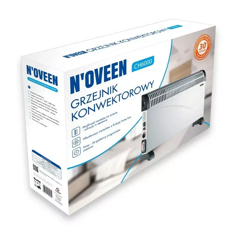 Конвектор NOVEEN CH-6000 TIMER TURBO FAN Photo 5