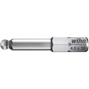 Screwdriver bit holder Wiha 7017 Z, steel, DIN 3126 / ISO 1173, length 3.8 cm