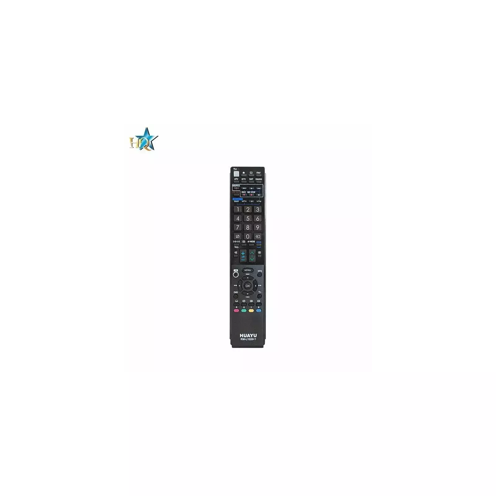 Full Function Standard TV Remote Control