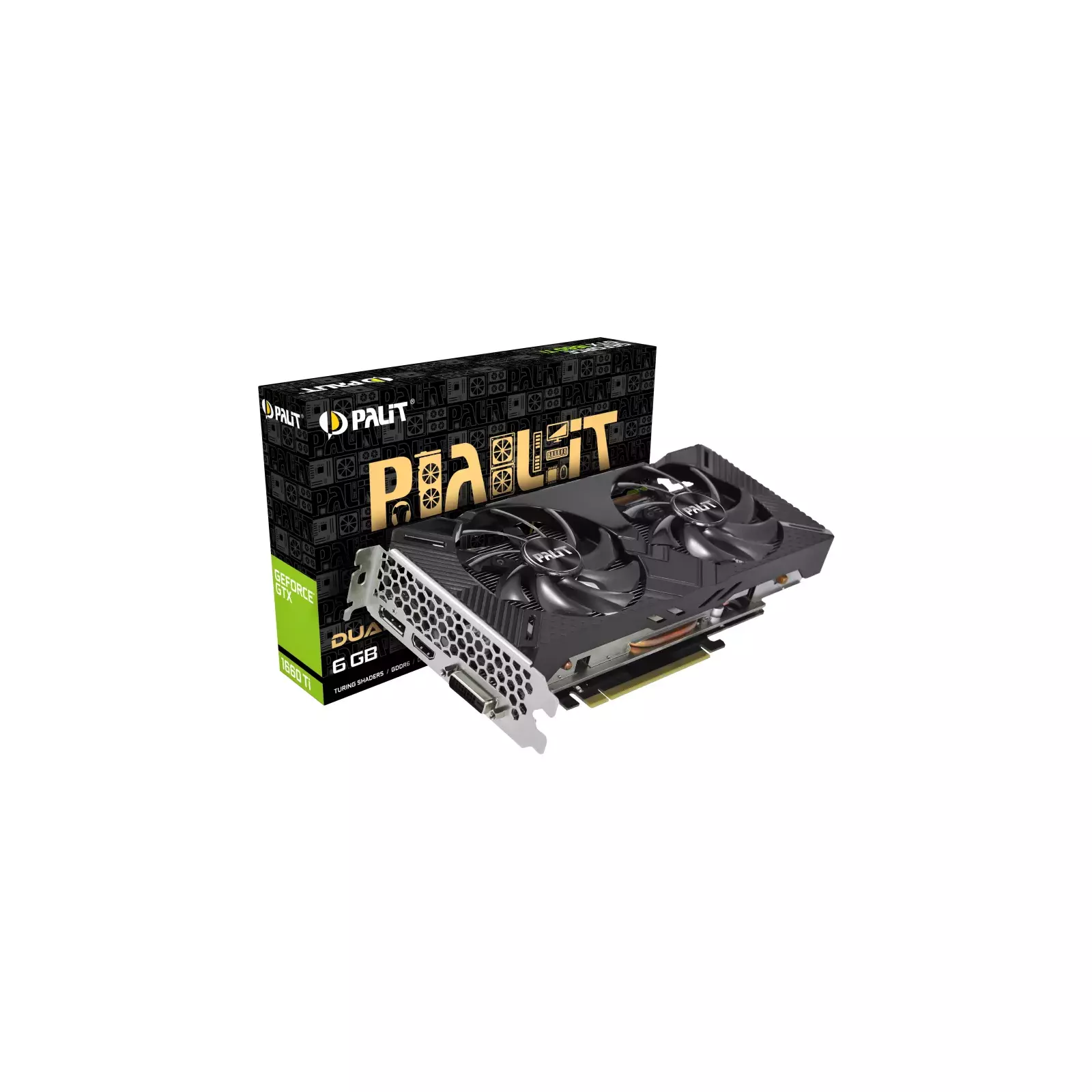 Palit GeForce GTX 1660Ti Dual NE6166T018J9-1160A | Video cards