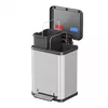 Hailo Öko duo Plus M 18 L stainless steel bin Photo 2