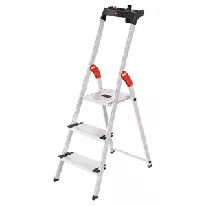 Kāpnītes Hailo L80 Alumīnijs Augstums 125 cm Maks. slodze 150 kg Svars 4 kg