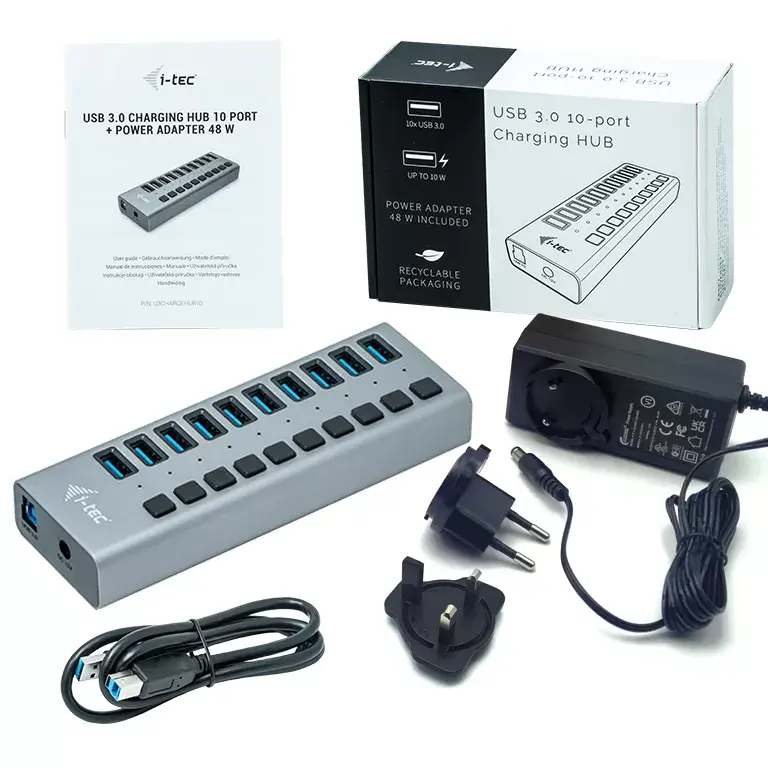 USB Зарядный HUB i-tec U3CHARGEHUB10 Photo 4