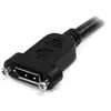Panel Mount DisplayPort Cable StarTech DPPNLFM3PW Photo 2