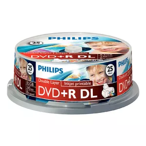 DVD+R Philips DR8I8B25F/00 8.5GB 25 pcs