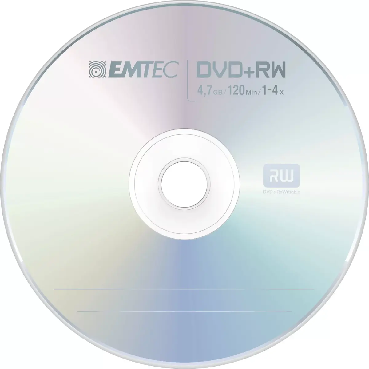 DVD+RW Emtec ECOVPRW47104CB Photo 2