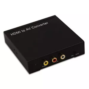 Преобразователь AV в HDMI TECHLY IDATA SPDIF-4 — 3×RCA входа, HDMI выход, до 1920×1080, NTSC/PAL