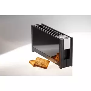 Toaster Ritter Volcano 5 — 2-slice, 950 W, Black, 220–240 V, 385×90×200 mm
