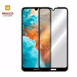 Защитное стекло Mocco для Huawei Y6 2019 — полное покрытие Full Face, чёрное