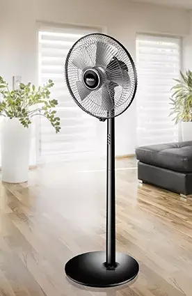 Напольный вентилятор Unold Silverline Black Photo 5