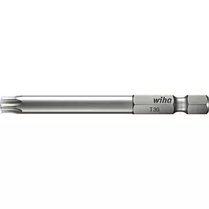 Torx screwdriver bit Wiha T27, chromium-vanadium steel, 5 cm length