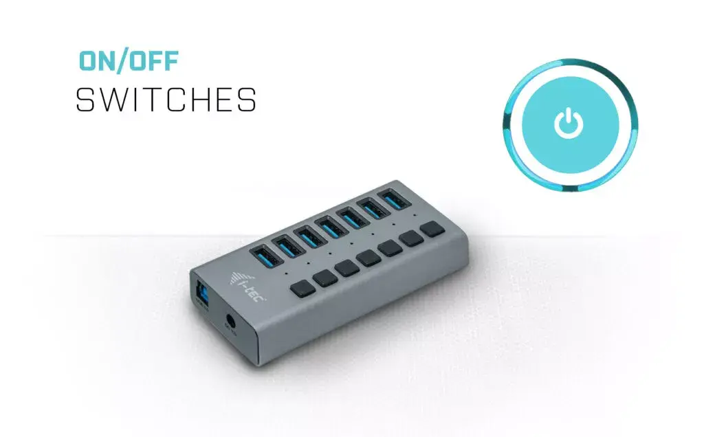 USB Lādētāja HUB 7port i-tec U3CHARGEHUB7 Photo 6