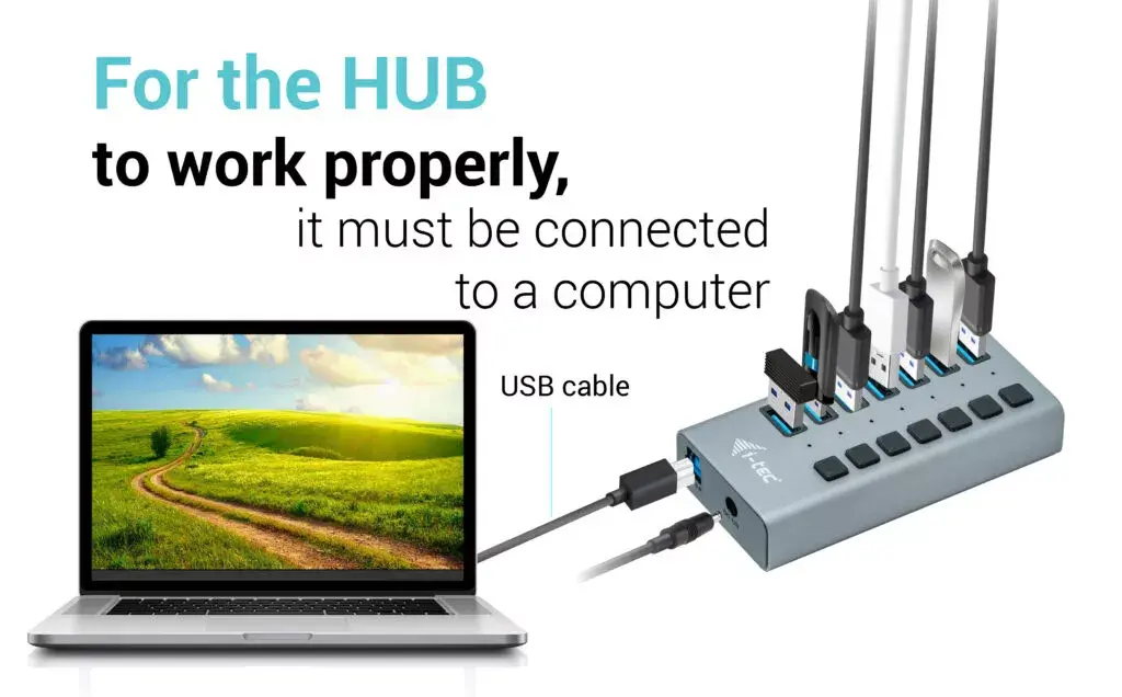 USB Lādētāja HUB 7port i-tec U3CHARGEHUB7 Photo 9