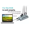 USB Lādētāja HUB 7port i-tec U3CHARGEHUB7 Photo 9
