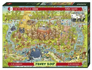 Jigsaw Puzzle 1000 Pieces Heye Funky Zoo Australia – 1000-piece animal scene puzzle
