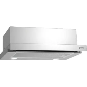 Built-in Cooker Hood Gorenje BHP523E10X, Aluminium Filter, Noise Level: N/A