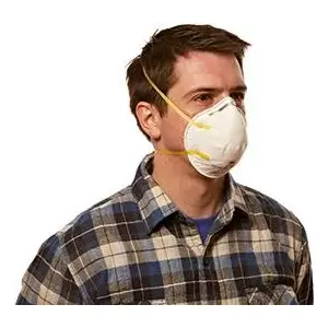 Respirator mask 3M 8710C3 white — disposable particle mask, model 8710C3