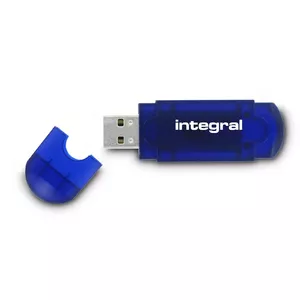 Integral 128GB USB2.0 DRIVE EVO BLUE USB флеш накопитель USB тип-A 2.0 Синий