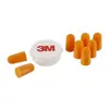 3M 1100C4 reusable ear plug, orange, pack of 4 Photo 2