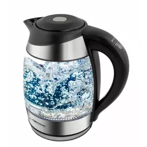 Electric kettle Esperanza 1.7 L 2200 W Black Transparent