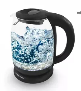 Electric kettle ESPERANZA 1.7 L 2200 W Black Transparent with 5 temperature settings and touch control