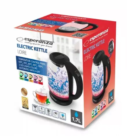 Electric kettle ESPERANZA 1.7 L 2200 W Photo 6