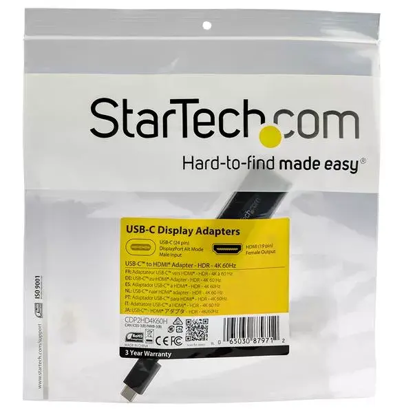 USB C to HDMI Adapter StarTech.com CDP2HD4K60H Photo 6