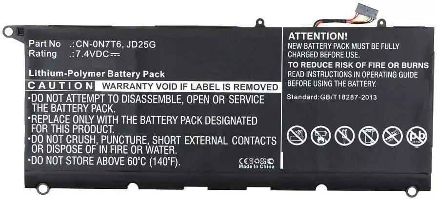Батарея CoreParts Dell XPS 13 2015 9343 Photo 3