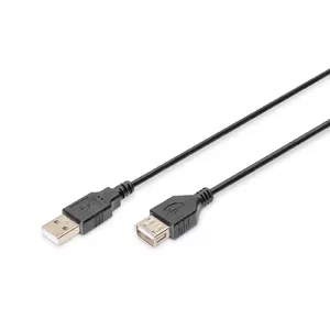 USB удлинитель Digitus AK-300200-030-S 3м USB 2.0 Мужской/Женский
