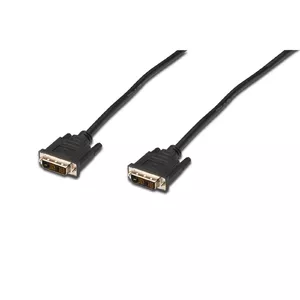 Digitus AK-320107-020-S DVI kabelis 2 m DVI-D Melns