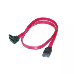 ASSMANN Electronic 2x SATA 7-pin, 0.5 m SATA kabelis 0,5 m Melns, Sarkans