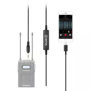 Audio adapter Boya 35C-L — 3.5mm to Lightning, compatible with Lightning devices