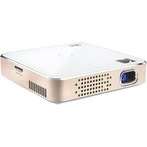 Projector Kodak Luma 150 Wi‑Fi White‑Gold, portable LED pico projector with wireless connectivity
