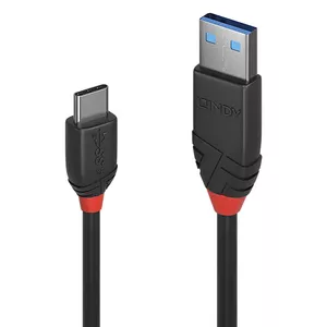 USB Cable Lindy 36914 USB 3.2 Gen 1 0.15m USB C USB A Black