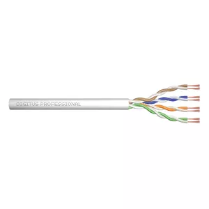 Сетевой кабель Digitus CAT 5e U/UTP twisted pair patch cord raw 305м Серый