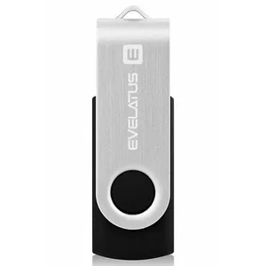 Evelatus EFD02 USB Flash Drive 16GB USB-A to USB-C Black