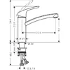 Смеситель для раковины Hansgrohe Focus Chrome Photo 4