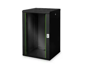Sienas montāžas skapītis Digitus DN-19 20U-6/6-SW