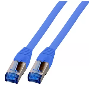 Сетевой кабель EFB Elektronik K5525FBL.0,5 RJ-45 Cat6a 0.5м Синий