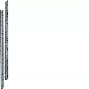 Hager UN03A Mounting Rail for Uniwers Enclosures, Stainless Steel, 2 Pieces